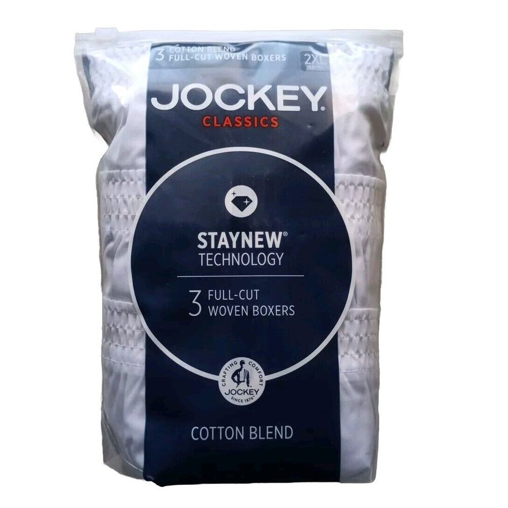 Jockey Classics‎ Fit Full Cut Woven Boxers